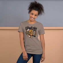 Load image into Gallery viewer, Gameday Leopard Football Unisex t-shirt