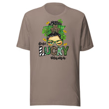 Load image into Gallery viewer, One Lucky Mama Unisex t-shirt