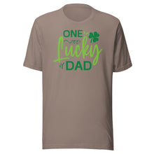 Load image into Gallery viewer, One Lucky Dad Unisex t-shirt