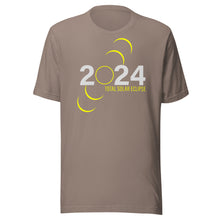 Load image into Gallery viewer, 2024 Total Solar Eclipse Unisex t-shirt