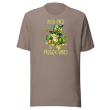 Load image into Gallery viewer, Irish Eyes Froggy Vibes Unisex t-shirt