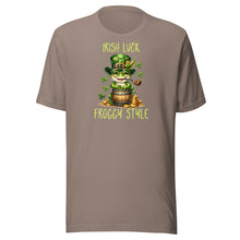 Load image into Gallery viewer, Irish Luck Froggy Style Unisex t-shirt