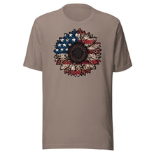 Load image into Gallery viewer, Patriotic Sunflower Unisex t-shirt