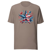Load image into Gallery viewer, Patriotic Stars Unisex t-shirt