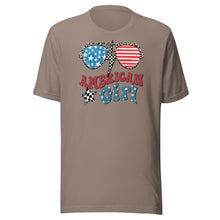 Load image into Gallery viewer, Patriotic American Girl Unisex t-shirt