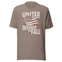 Load image into Gallery viewer, United We Stand Divided We Fall Unisex t-shirt