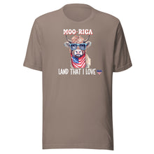 Load image into Gallery viewer, Moo-rica Land That I Love Unisex t-shirt