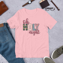 Load image into Gallery viewer, O Holy Night (Block Letters) Unisex t-shirt