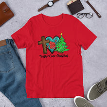 Load image into Gallery viewer, Faith Love Christmas Unisex t-shirt