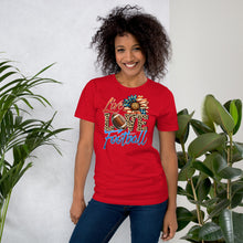 Load image into Gallery viewer, Live Love Football Unisex t-shirt