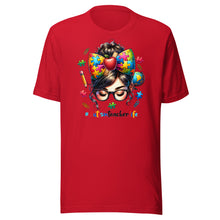 Load image into Gallery viewer, Autism Teacher Life Unisex t-shirt