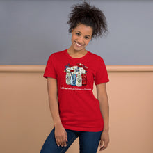 Load image into Gallery viewer, Faith Family Friends Freedom Flowers Unisex t-shirt