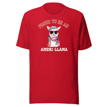 Load image into Gallery viewer, Proud to Be An Ameri-Llama Unisex t-shirt