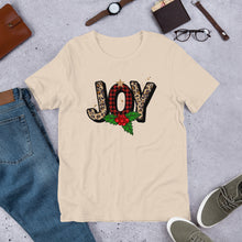 Load image into Gallery viewer, Joy (Leopard and Wreath) Unisex t-shirt
