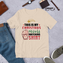Load image into Gallery viewer, This is My Christmas Movie Watching Shirt Unisex t-shirt