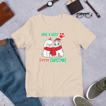 Load image into Gallery viewer, Have a Very Furry Christmas 2 Unisex t-shirt