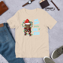 Load image into Gallery viewer, Shine Bright With the Love of Jesus Unisex t-shirt