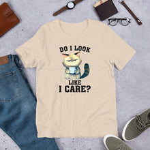 Load image into Gallery viewer, Do I Look Like I Care Unisex t-shirt