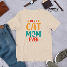 Load image into Gallery viewer, Best Cat Mom Ever Unisex t-shirt