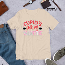 Load image into Gallery viewer, Cupid’s Furry Valentine Unisex t-shirt