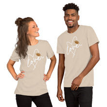 Load image into Gallery viewer, Love Heart Football Unisex t-shirt