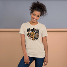 Load image into Gallery viewer, Gameday Leopard Football Unisex t-shirt