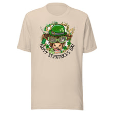 Load image into Gallery viewer, Happy St Patrick’s Day (highland cow) Unisex t-shirt