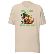 Load image into Gallery viewer, Find The Gold Within Your Soul (Highland Cows) Unisex t-shirt