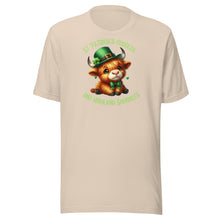 Load image into Gallery viewer, St Patrick's Cuddles And Highland Snuggles (Highland Cows) Unisex t-shirt