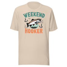 Load image into Gallery viewer, Weekend Hooker Fishing Unisex t-shirt