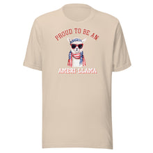 Load image into Gallery viewer, Proud to Be An Ameri-Llama Unisex t-shirt