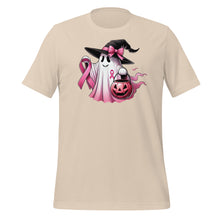 Load image into Gallery viewer, Brease Cancer Ghost Unisex t-shirt