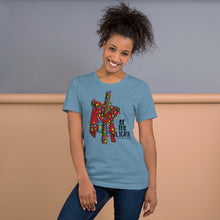 Load image into Gallery viewer, Be The Light Cross and Lights Unisex t-shirt