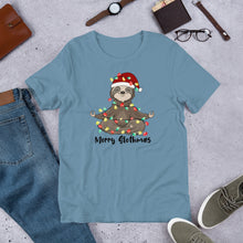 Load image into Gallery viewer, Merry Slothmas Unisex t-shirt