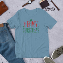 Load image into Gallery viewer, Meowy Christmas Unisex t-shirt