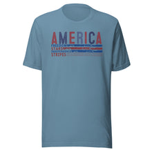 Load image into Gallery viewer, America Freedom Stars Independence Stripes Unisex t-shirt