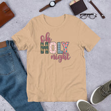 Load image into Gallery viewer, O Holy Night (Block Letters) Unisex t-shirt