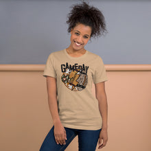 Load image into Gallery viewer, Gameday Leopard Football Unisex t-shirt