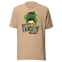 Load image into Gallery viewer, One Lucky Mama Unisex t-shirt