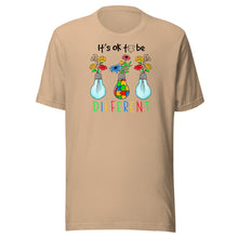 Load image into Gallery viewer, It’s Ok To Be Different Unisex t-shirt