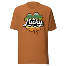 Load image into Gallery viewer, Lucky Retro Shamrock Unisex t-shirt