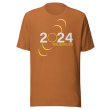 Load image into Gallery viewer, 2024 Total Solar Eclipse Unisex t-shirt