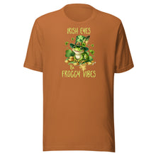 Load image into Gallery viewer, Irish Eyes Froggy Vibes Unisex t-shirt