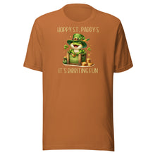 Load image into Gallery viewer, Hoppy St Paddy's It's Ribbiting Fun Unisex t-shirt