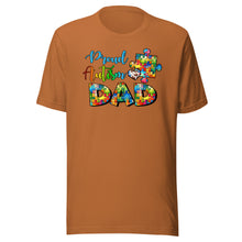 Load image into Gallery viewer, Proud Autism Dad Unisex t-shirt
