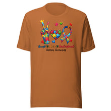 Load image into Gallery viewer, Autism Accept Love Understand Unisex t-shirt