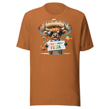 Load image into Gallery viewer, Cinco de Mayo Fiesta Highland Cow Unisex t-shirt