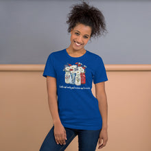 Load image into Gallery viewer, Faith Family Friends Freedom Flowers Unisex t-shirt