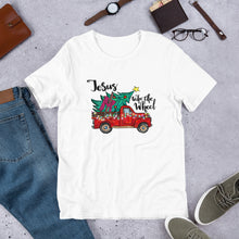 Load image into Gallery viewer, Jesus Take the Wheel Unisex t-shirt