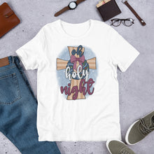 Load image into Gallery viewer, O Holy Night Cross Unisex t-shirt